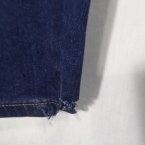 Everlane Dark Wash Mid Rise Skinny Ankle Jeans Size 23 - Picture 4 of 6